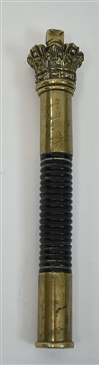 Lot 404 - George III tipstaff