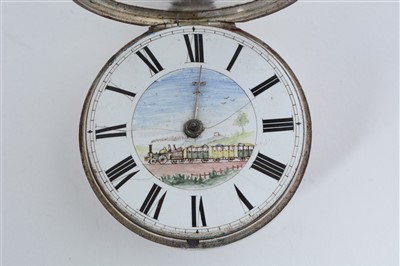 Lot 554 - Alnwick interest pocket watches