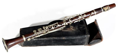 Lot 11 - Hawkes Rosewood Clarinet