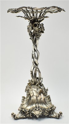 Lot 478 - Plated table centrepiece