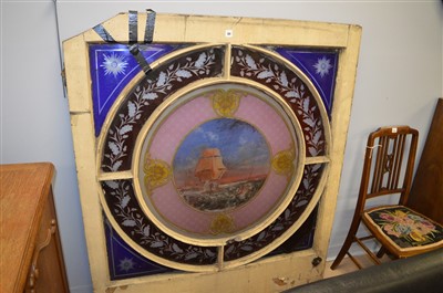 Lot 741 - glass window