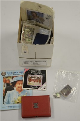 Lot 352 - Coins and a medal