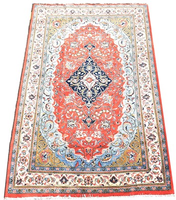 Lot 636 - Qum rug