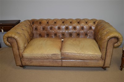 Lot 660 - Chesterfield sofa