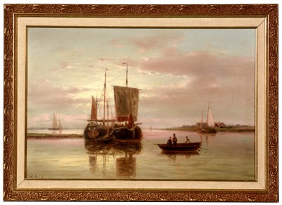 Lot 348 - Abraham Hulk - oil.