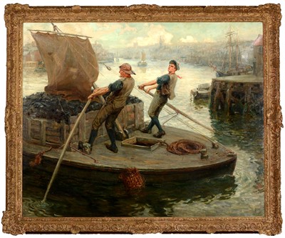 Lot 342 - Ralph Hedley - oil.