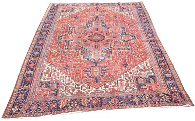 Lot 640 - Heriz crpet