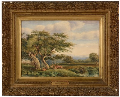 Lot 300 - J* Giles - watercolour.