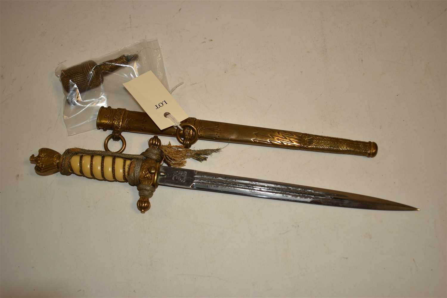 Lot 92 - Second World War Kriegsmarine dagger