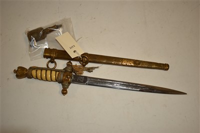 Lot 92 - Second World War Kriegsmarine dagger