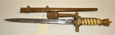 Lot 93 - Second World War Kriegsmarine dagger