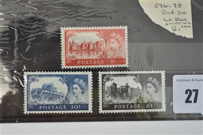 Lot 27 - GB 1959 2nd De La Rue