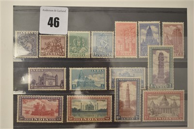 Lot 46 - India 1949-52 definitives
