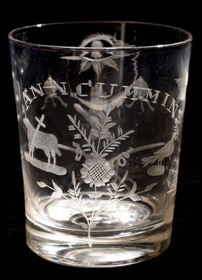 Lot 217 - A mid 19th Century tumbler.