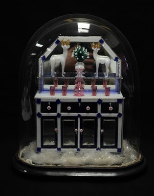 Lot 478 - A Victorian novelty glass frigger.