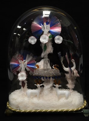 Lot 481 - A spun glass frigger.
