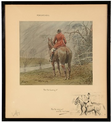 Lot 255 - "Snaffles" Charles Johnson Payne - print.