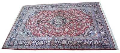 Lot 656 - Kashan carpet