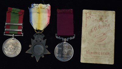Lot 1733 - Victorian medal trio