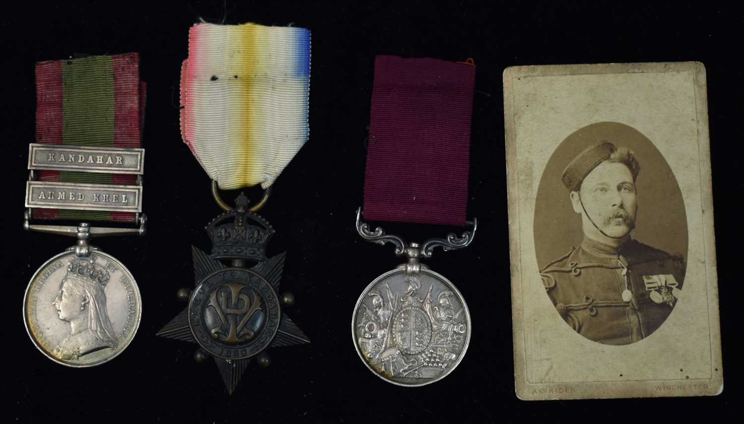 Lot 1733 - Victorian medal trio