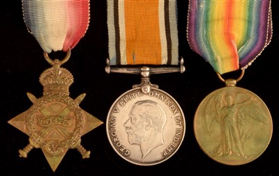 Lot 1634 - First World War trio