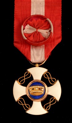 Lot 1510 - Order of the Crown of Italy 4th class
