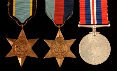 Lot 1694 - Three Second World War medals
