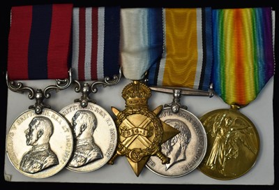 Lot 1527 - DCM and MM First World War group