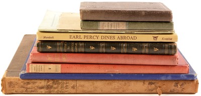 Lot 378 - Books and pamphlets relating to The Percy Family and Alnwick Castle.