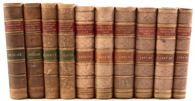 Lot 379 - The Proceedings and History of the Berwickshire Naturalists' Club