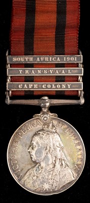 Lot 1567 - Queen's South Africa medal