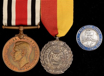 Lot 1831 - Miners Rescue Service and Constabulary medals