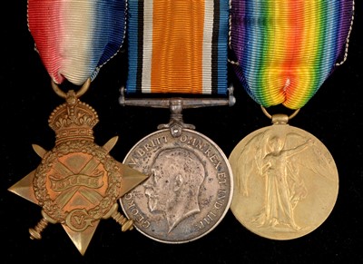 Lot 1652 - First World War General Service medals