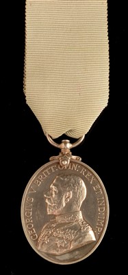 Lot 1757 - George V Militia Long Service and Good Conduct medal