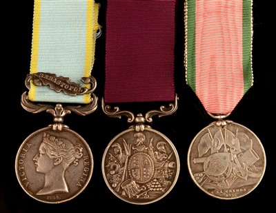 Lot 1761 - Queen Victoria Long Service and Crimea medals