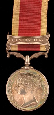 Lot 1596 - Second China War medal