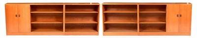 Lot 1565 - Glenaire: a pair of mid 20th Century teak side units