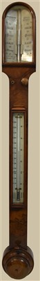 Lot 741 - Victorian stick barometer