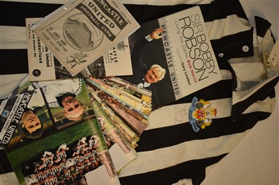 Lot 303 - Newcastle United memorabilia