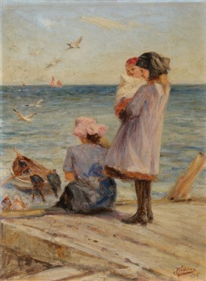 Lot 590 - Robert Jobling - oils.