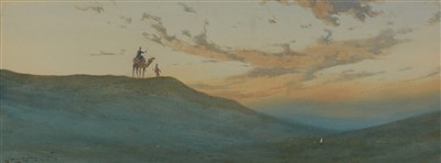 Lot 560 - Augustus Osborne Lamplough - watercolours.