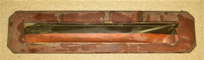 Lot 199 - 19th Century half block ship model