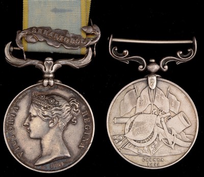 Lot 1613 - Crimea and Turkish Crimea medals