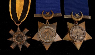 Lot 1618 - Two Khedive's stars and Ashanti star