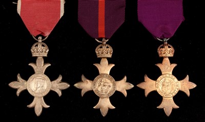 Lot 1517 - Two M.B.E.'s and an O.B.E.