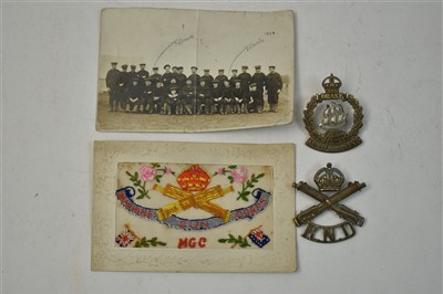 Lot 119 - Royal Naval Division interest