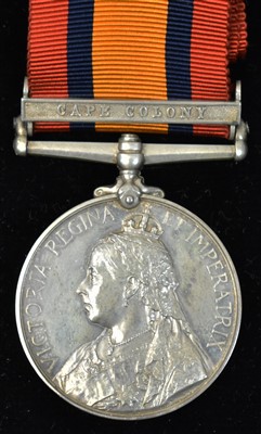 Lot 1879 - Queen's South Africa medal
