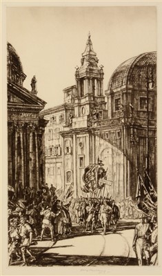 Lot 498 - Sir Henry George "Harry" Rushbury etching