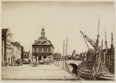 Lot 499 - Sir Henry George "Harry" Rushbury - etching.