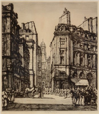 Lot 500 - Sir Henry George "Harry" Rushbury etching